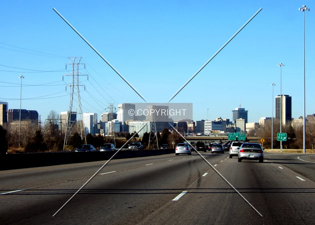 Downtown from the south on I-95