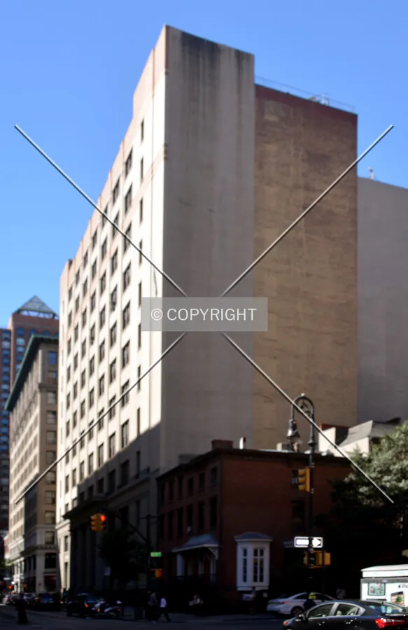 View from the northeast on Irving Place