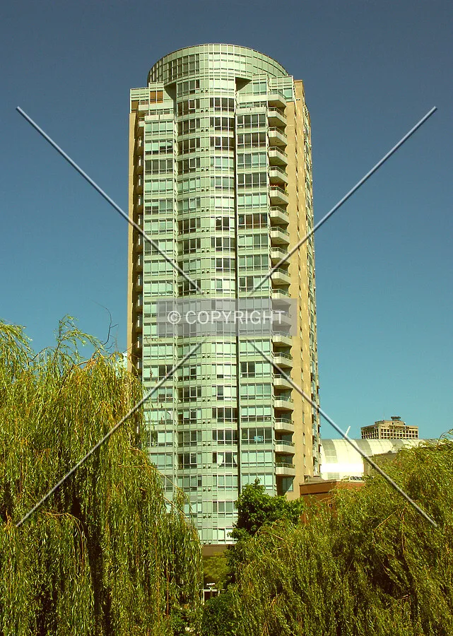 East facade from Andy Livingstone Park