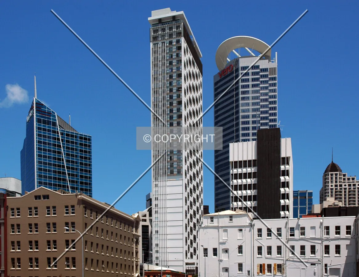 Skyscrapers from Quay Street