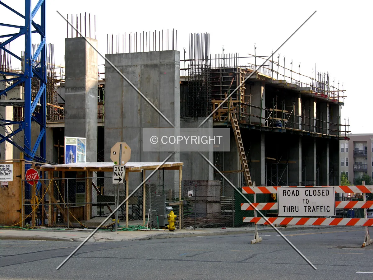 From across West 5th Street to the west