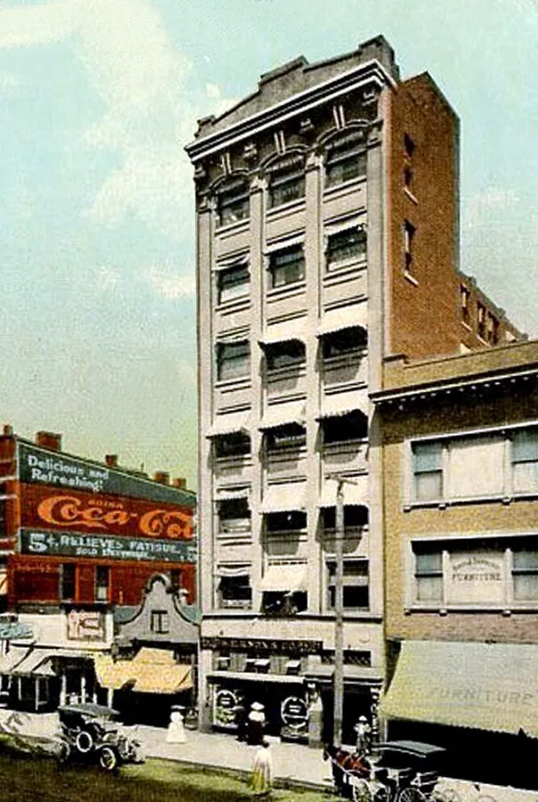 View from the southwest
