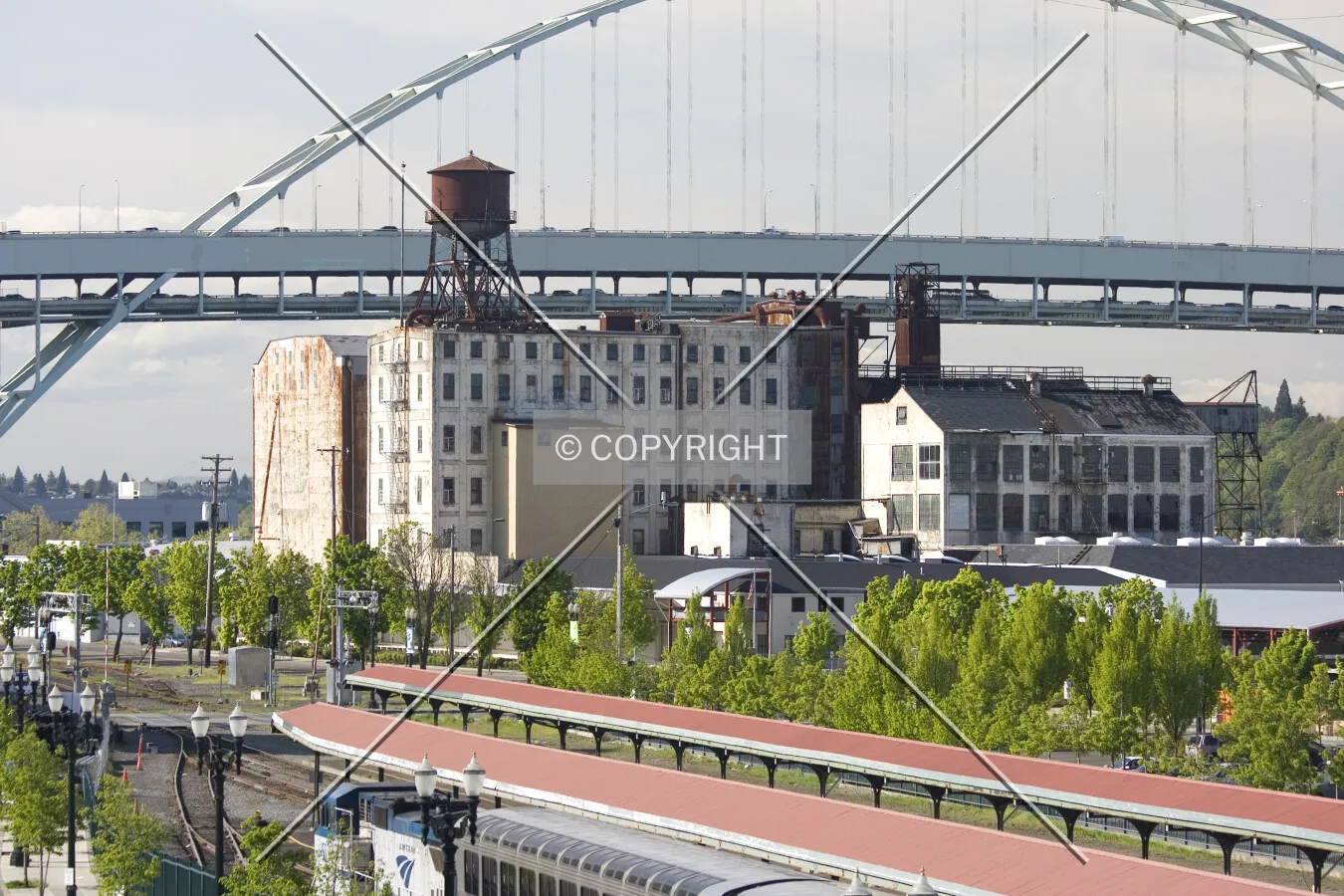 View from the Broadway Bridge