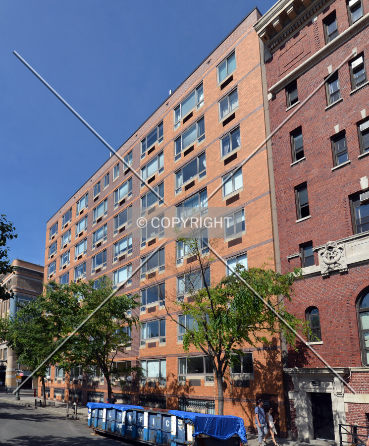 View from the southwest on West Street