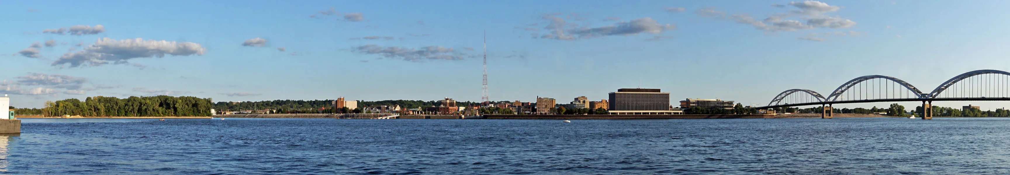 Panorama of Rock Island