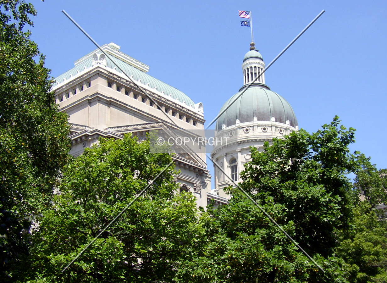 Looking northwest from Capitol Avenue
