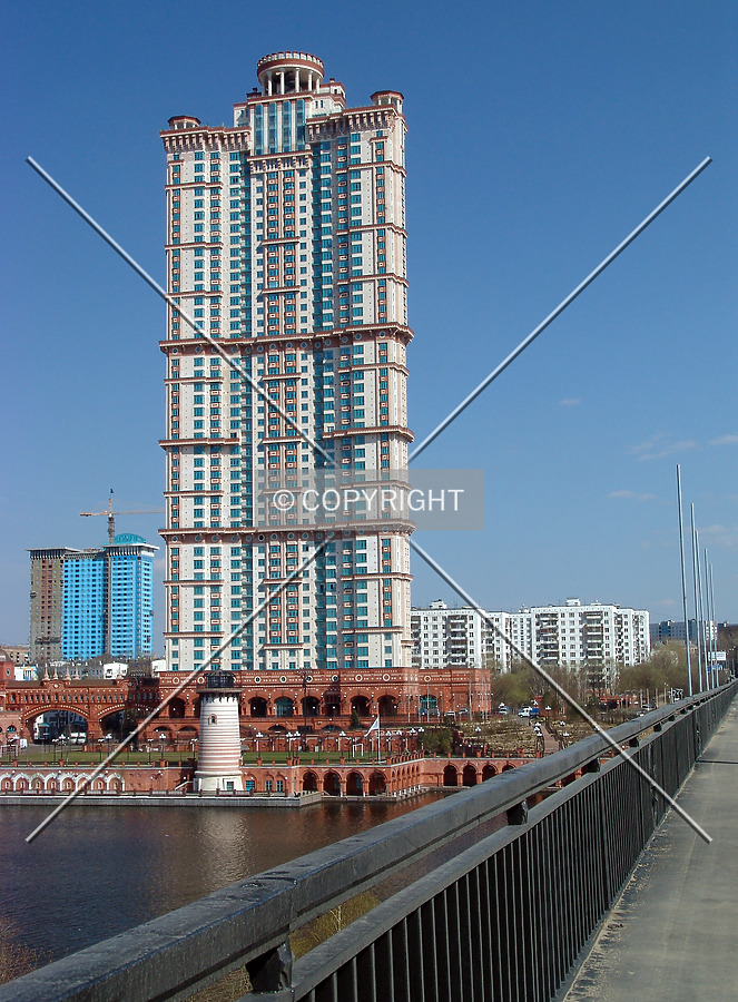 View from Stroginsky Bridge