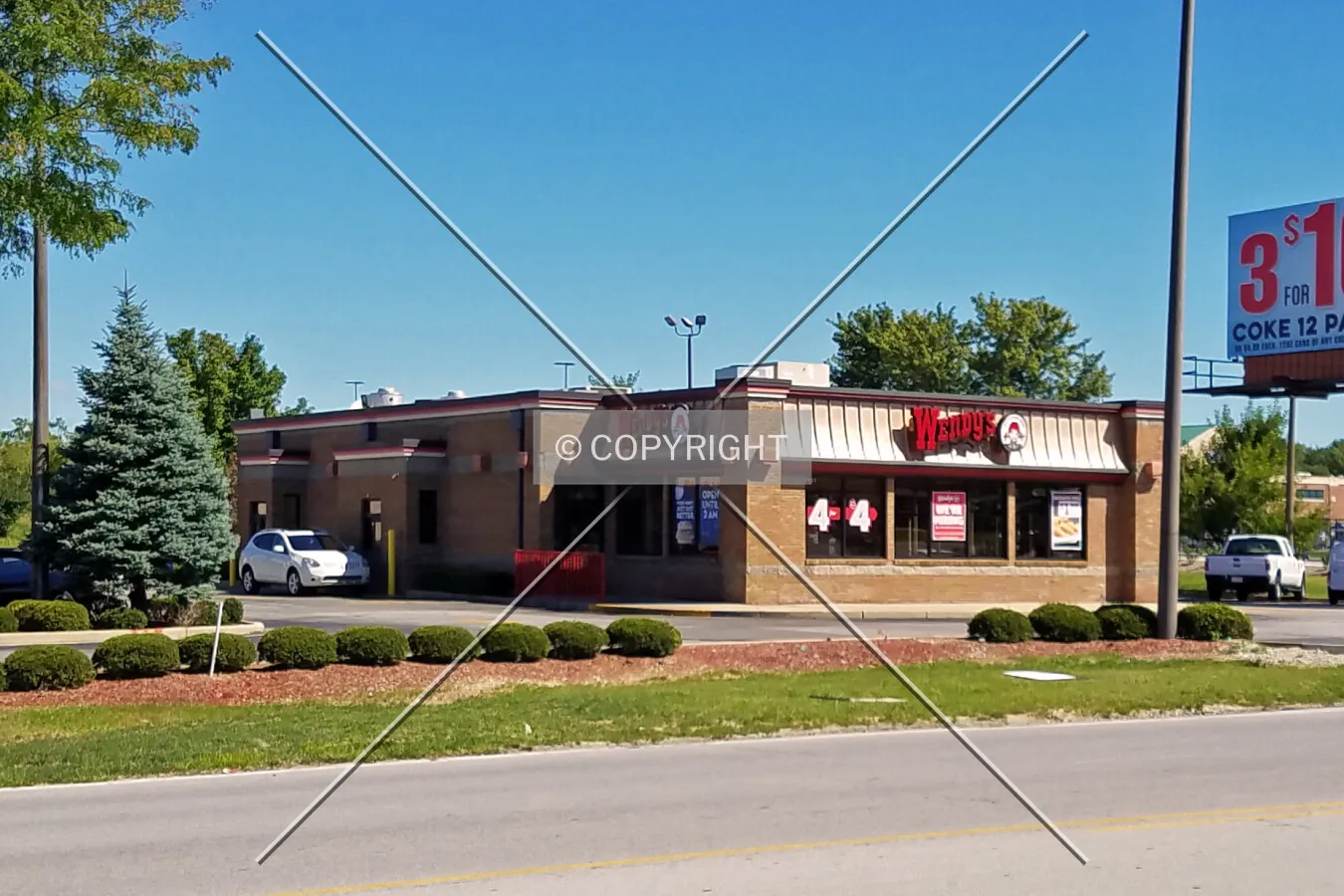 View from the southwest; September 3, 2016