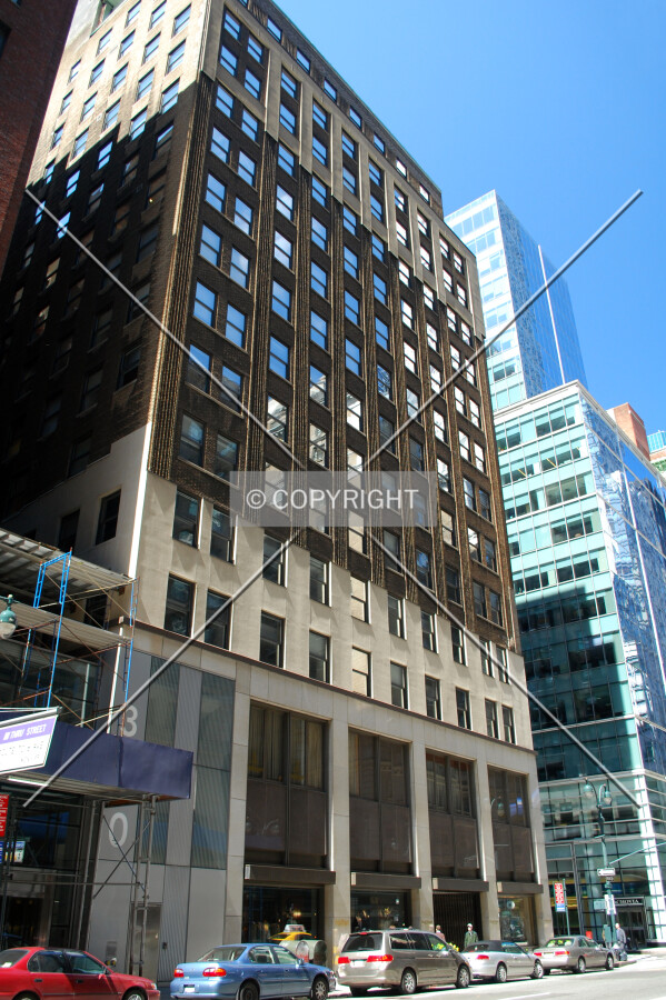Viewed along Madison Avenue