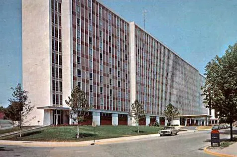 Vintage view from the southeast