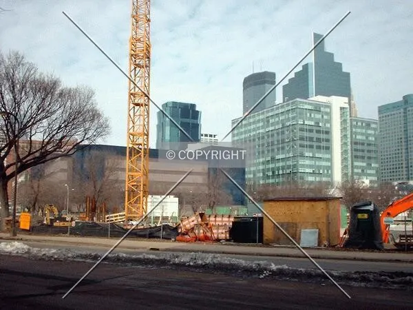 View to the northwest, from Grant Street - February 28, 2003