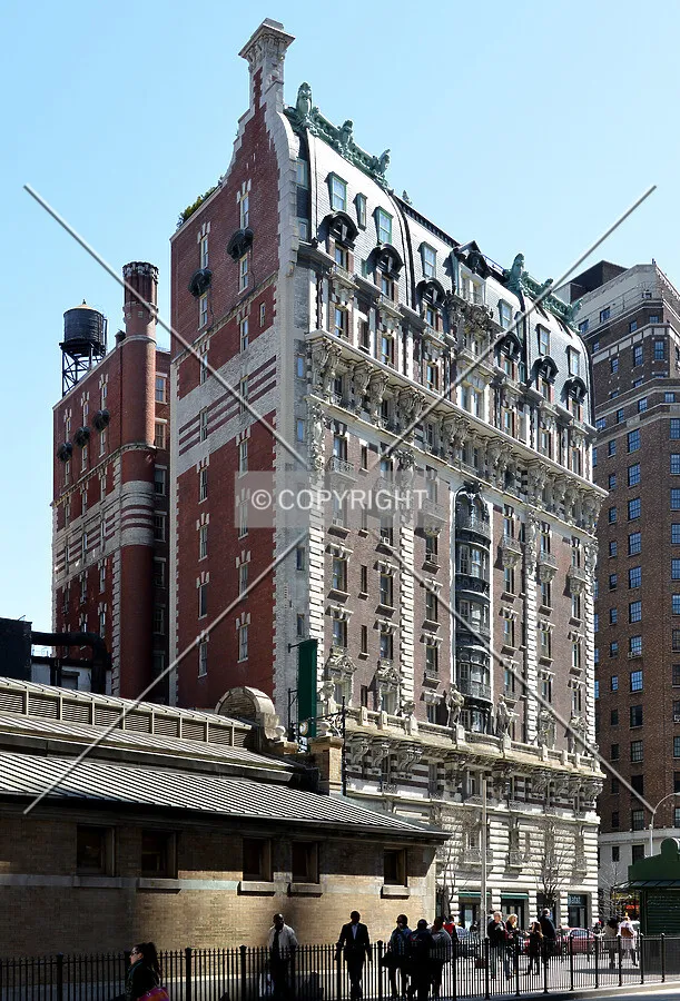 View from the northwest at Amsterdam Avenue and 72nd Street