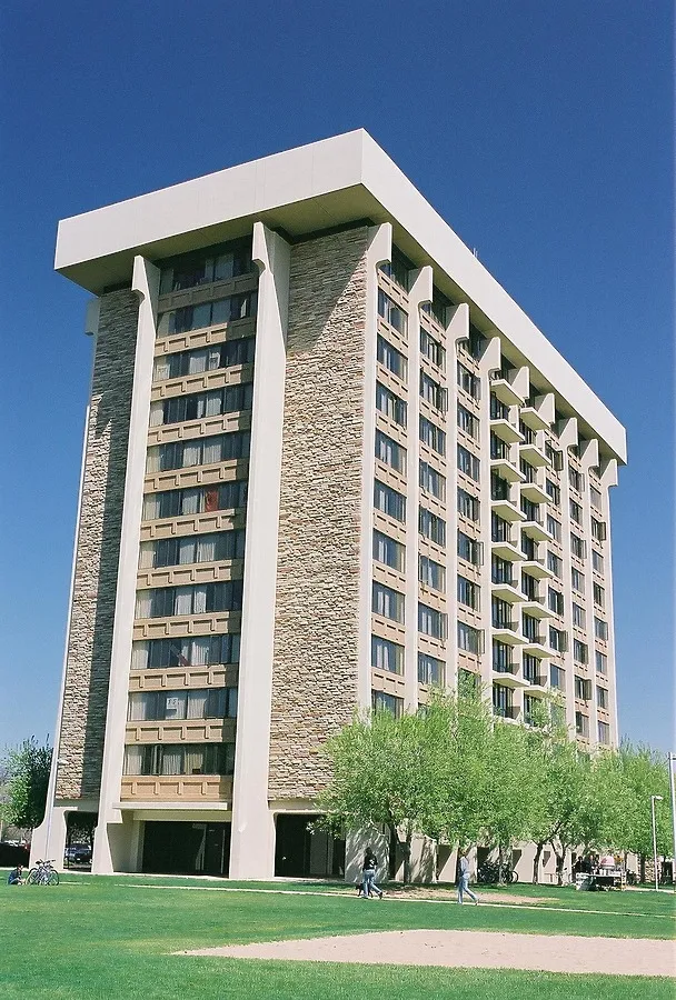 View from the southeast