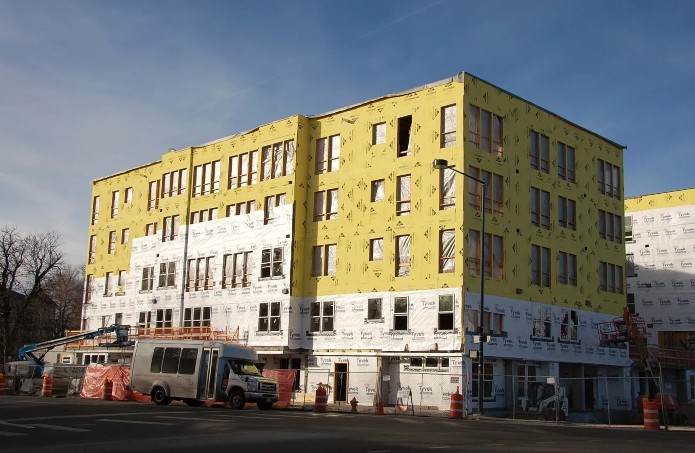 View from the southeast