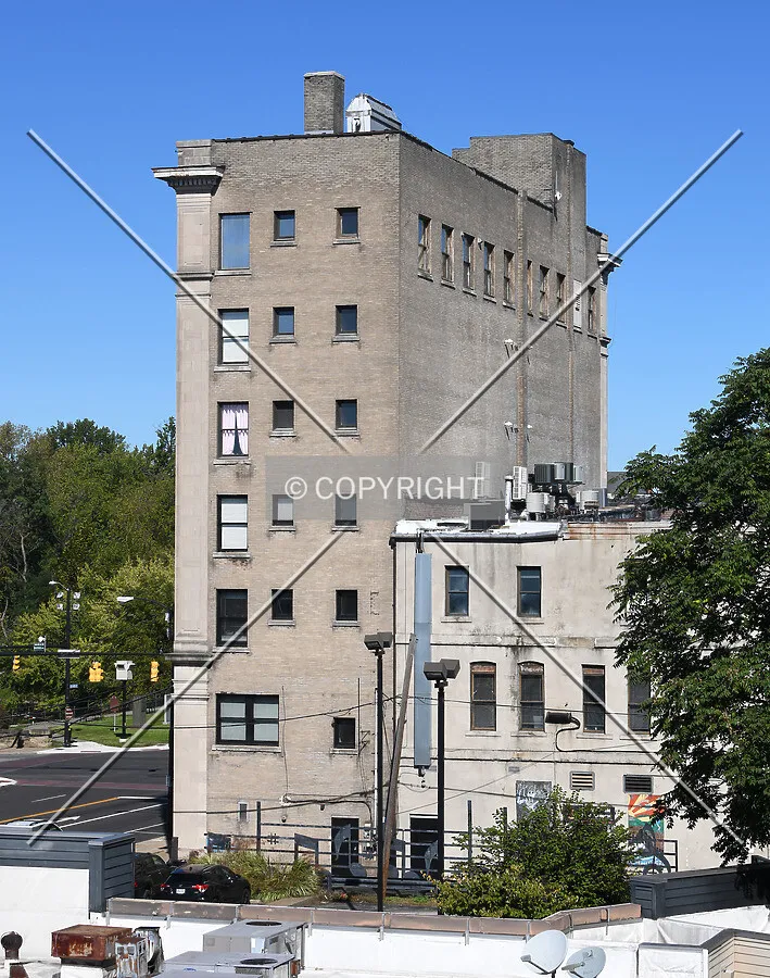 View from the southeast