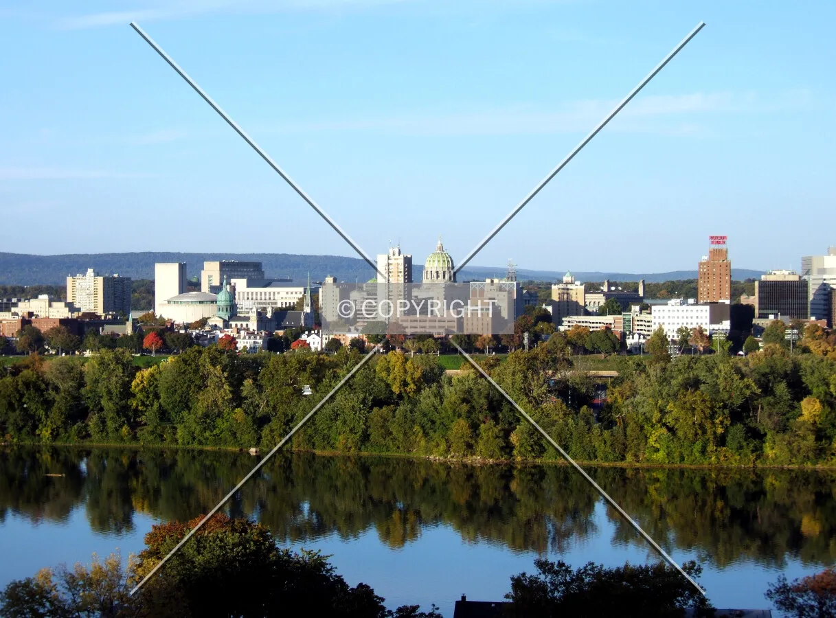 Downtown from the southwest