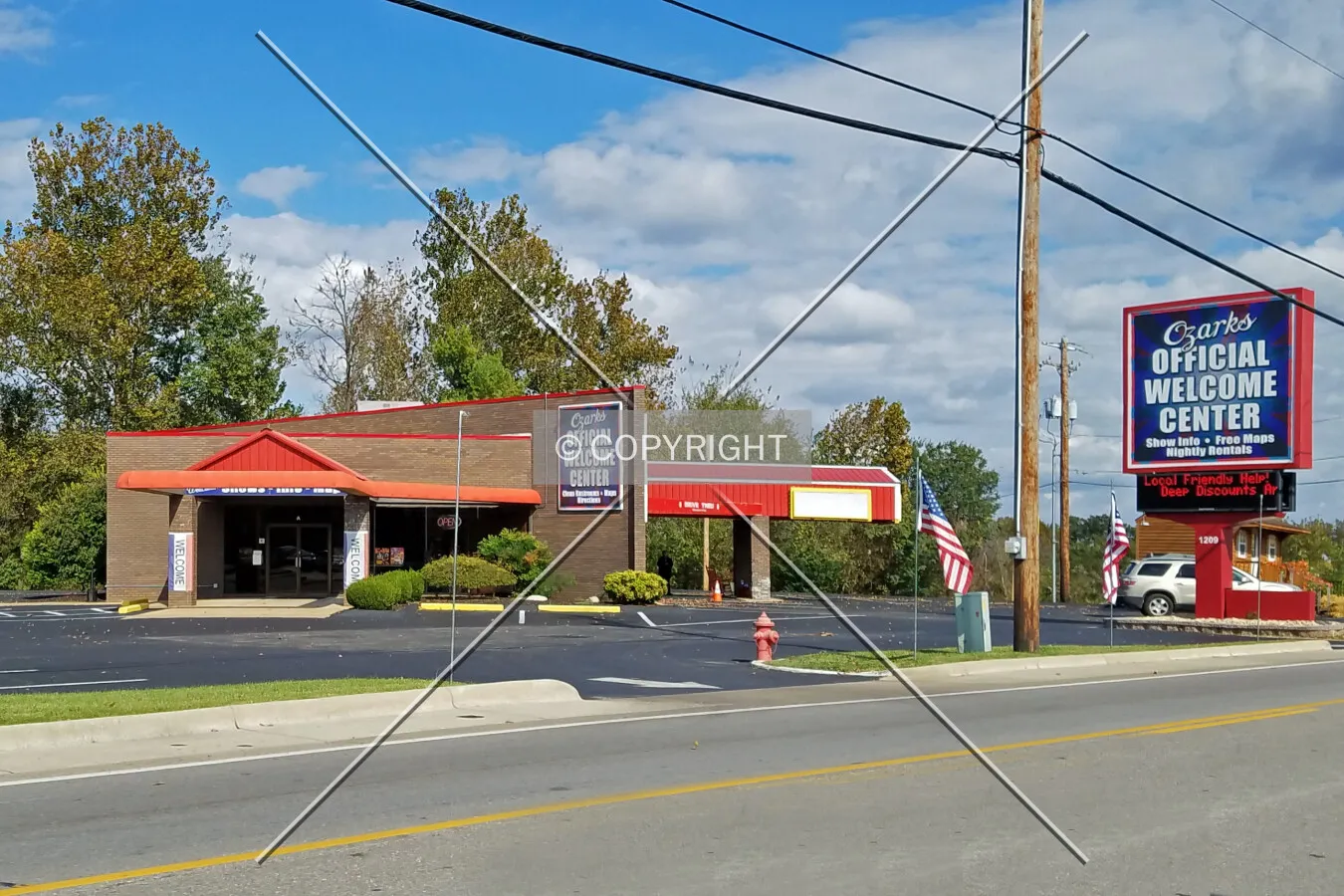 View from the southwest; October 20, 2016