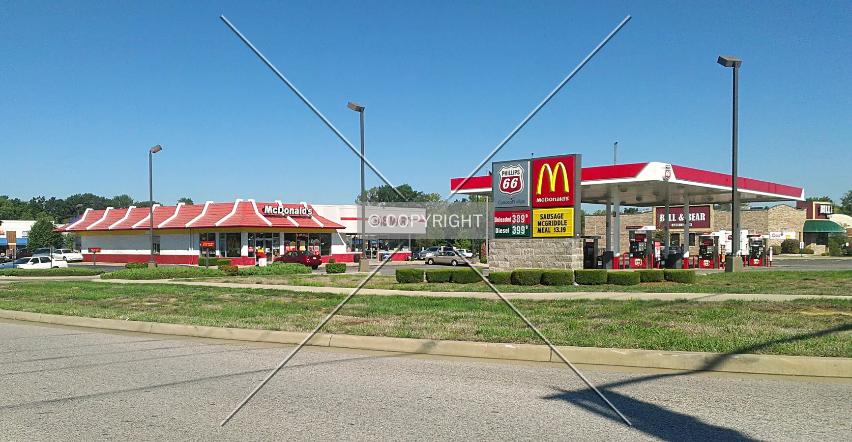 View from the southeast; September 11, 2012