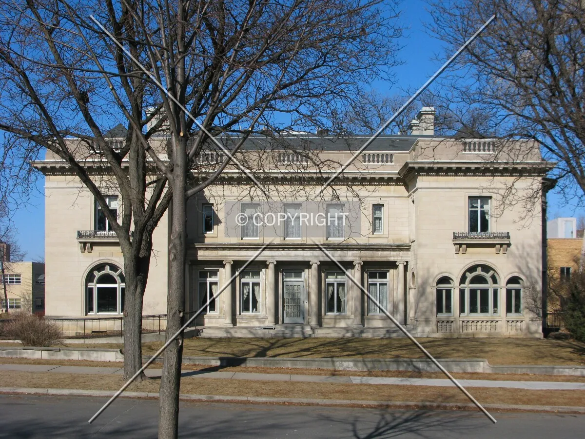 Full front elevation from Morrison Park