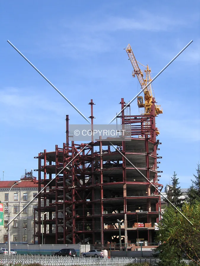Looking from across Dimitrova Avenue