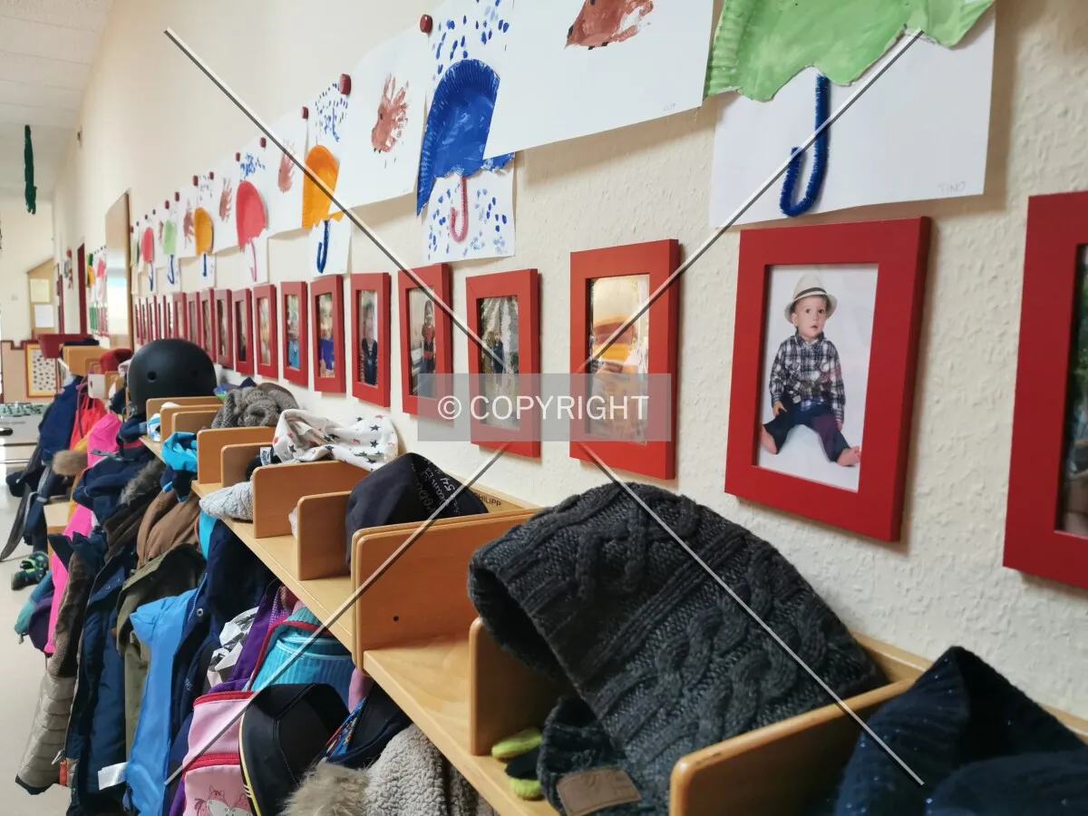 Inside a kindergarten