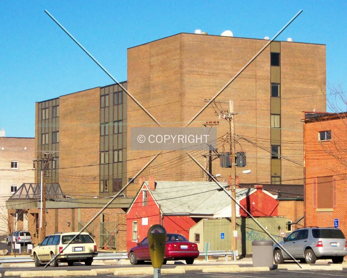 Rear view from the southeast; February 24, 2006