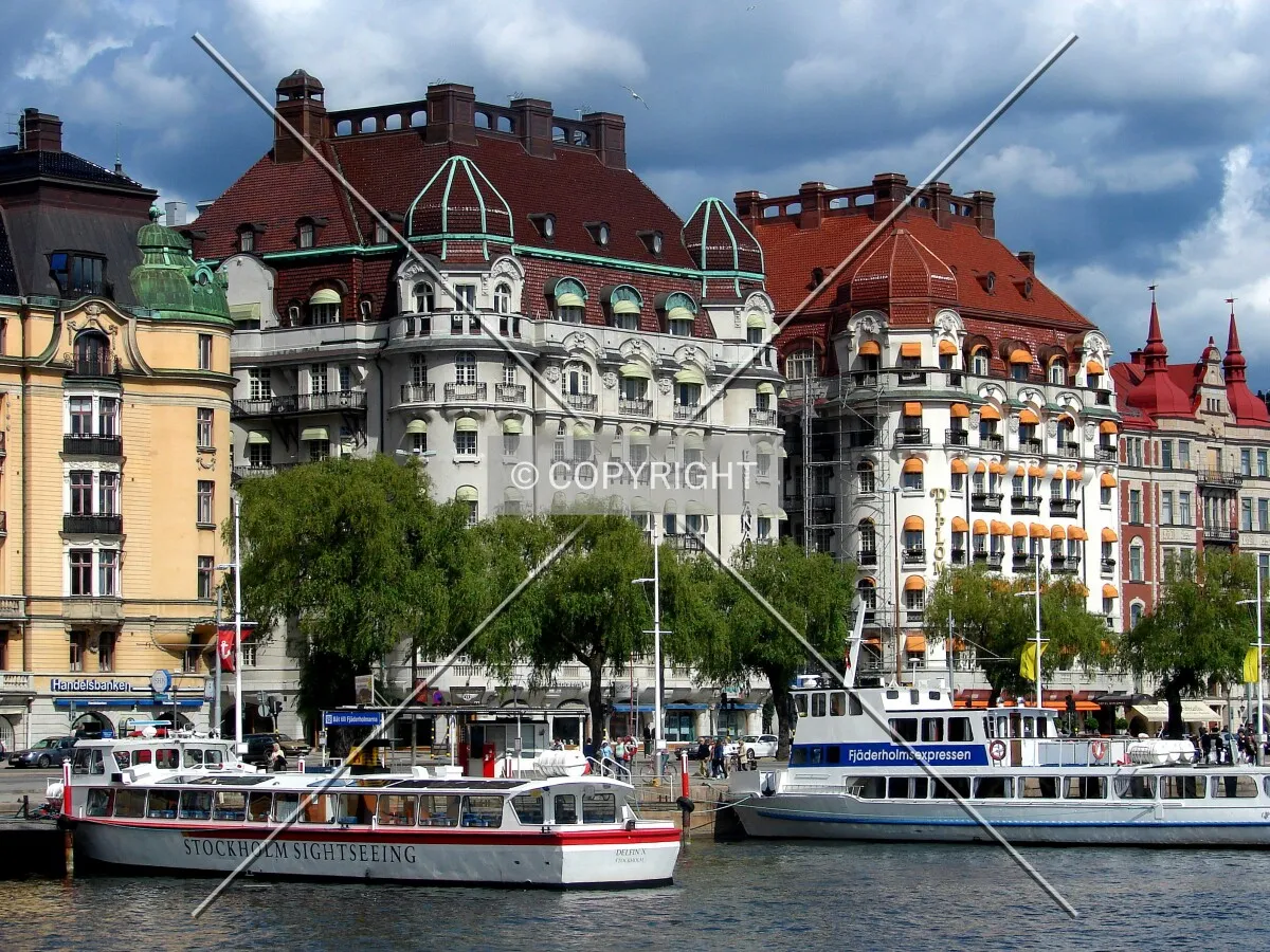 View from Nybrohamnen