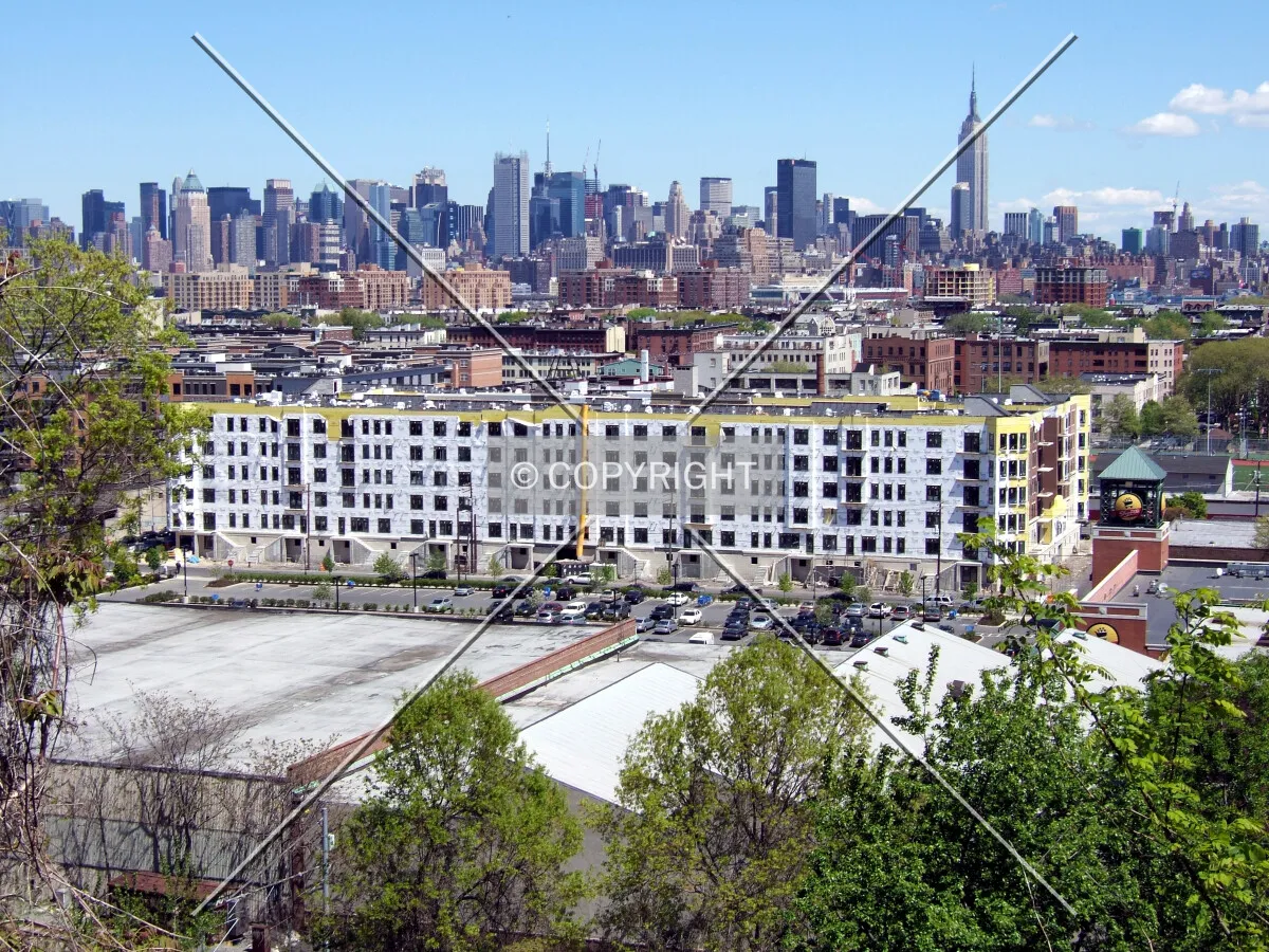 View from the west