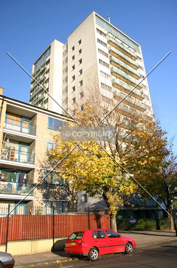 View from street level