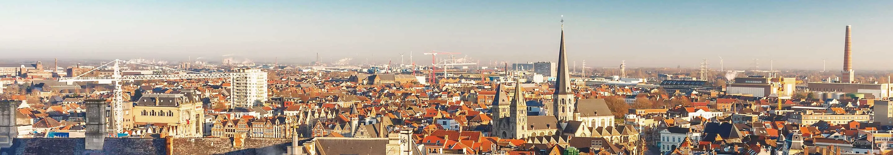 Panorama of Ghent