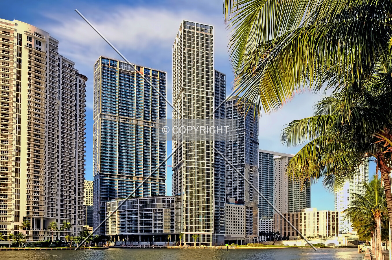 Icon Brickell North Tower, Brickell Key, Miami, Florda, U.S.A.