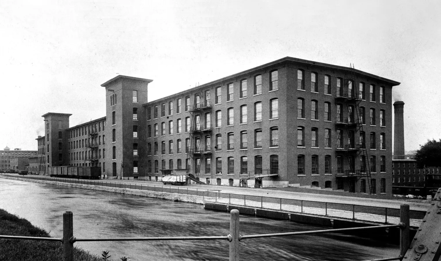 Vintage view from the northeast