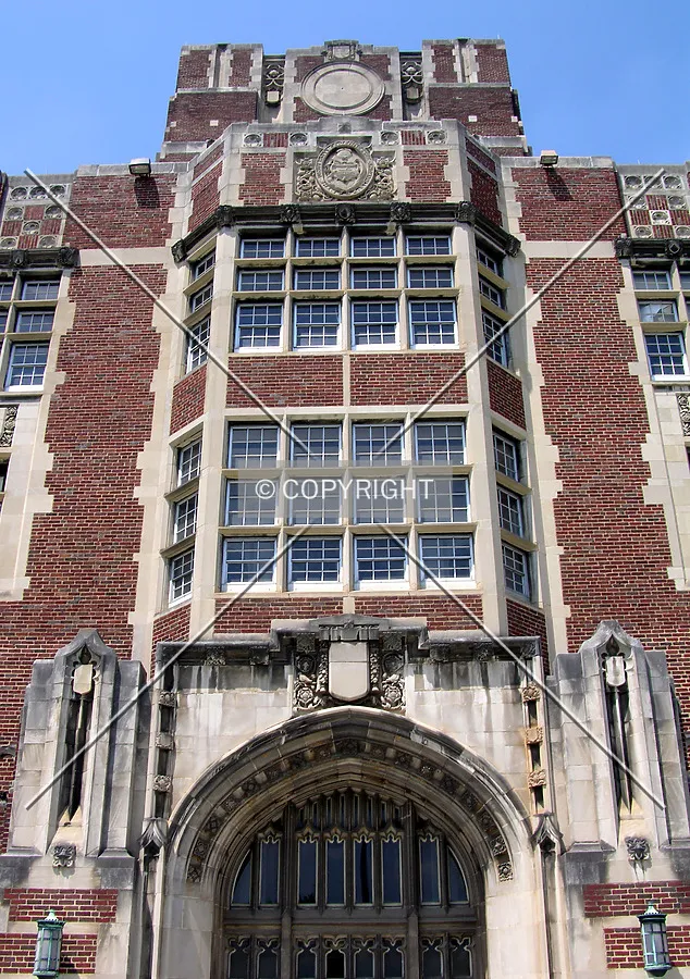 Looking up the southern side