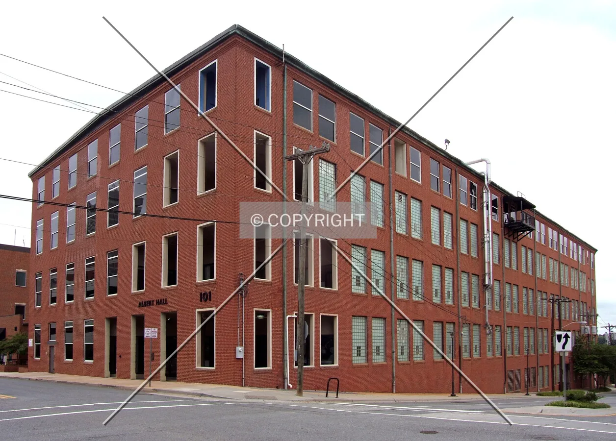 View from the southwest at 1st and Chestnut Streets