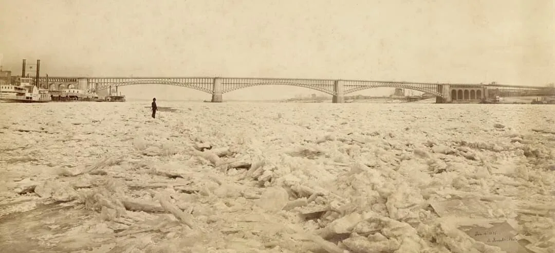 Vintage view; January 10, 1878