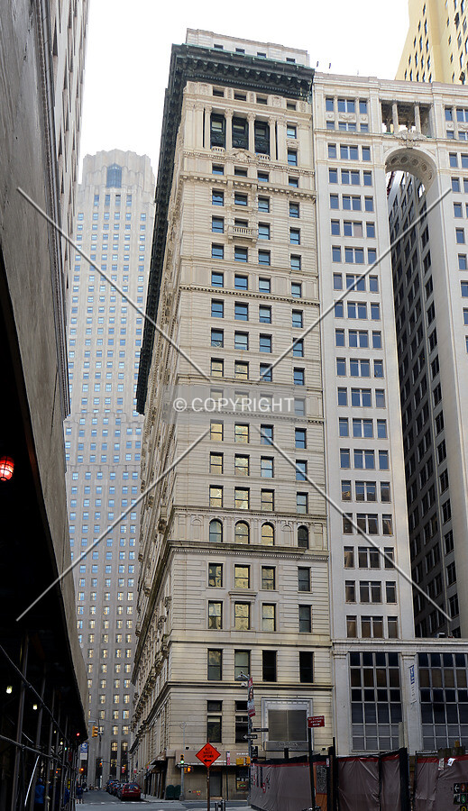 View from the northwest on Rector Street