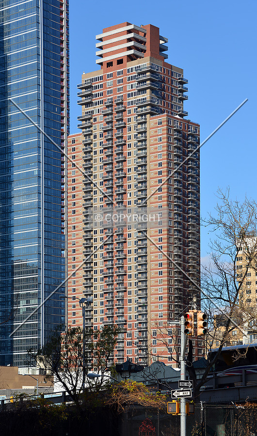 View from the southeast