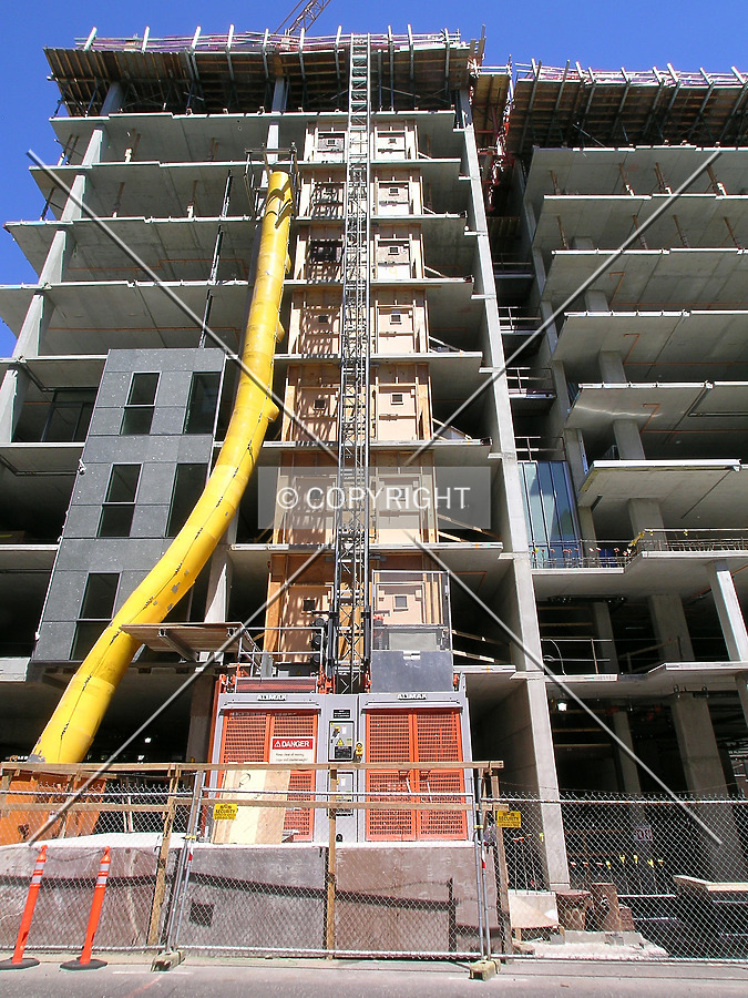 Looking up the southern side