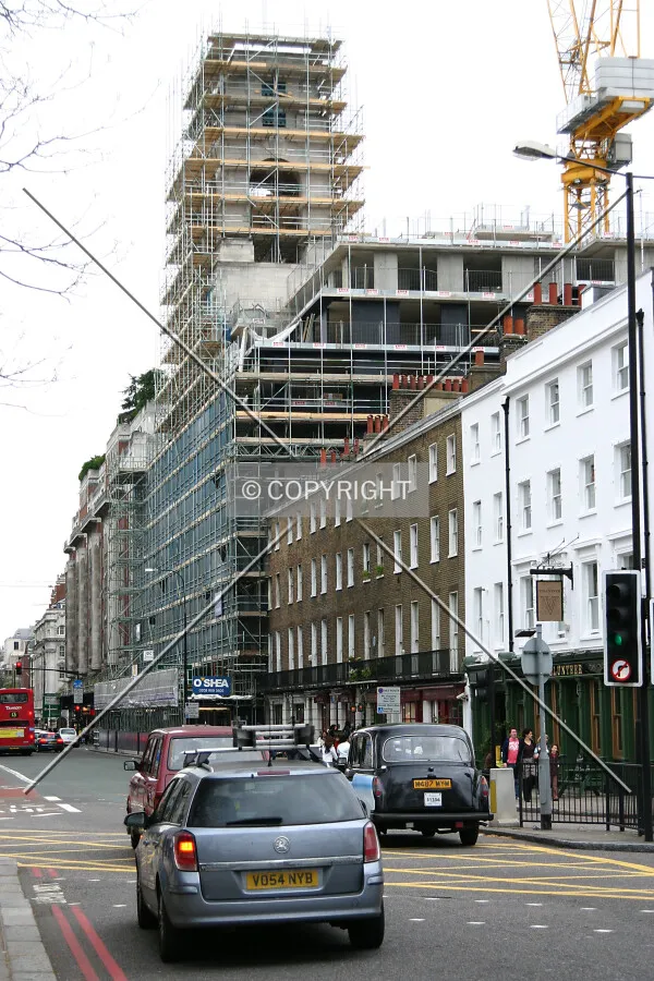 View south along Baker Street