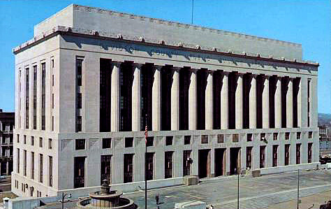 Vintage view from the southwest