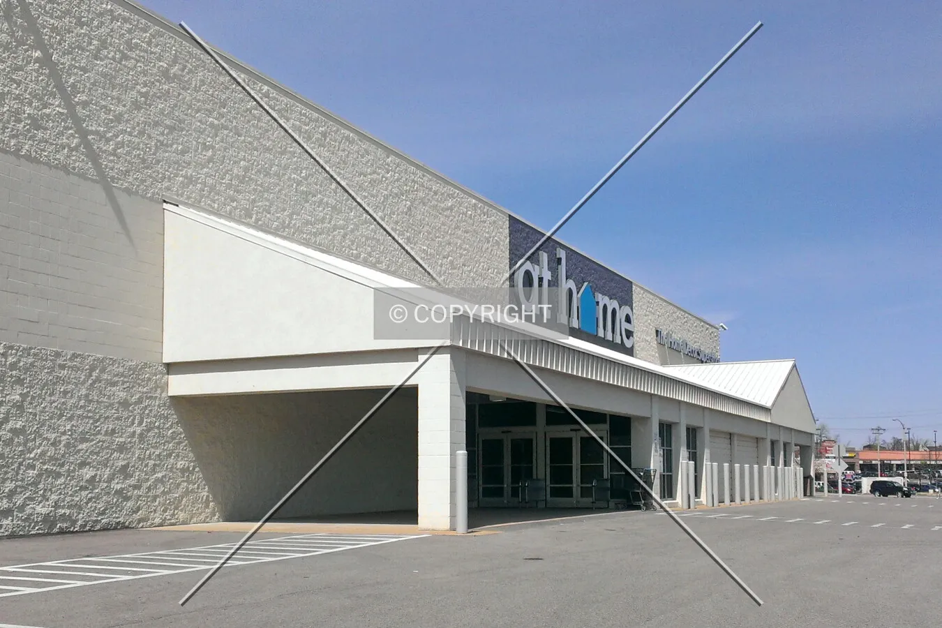 View of the entrance area from the southeast; April 1, 2014