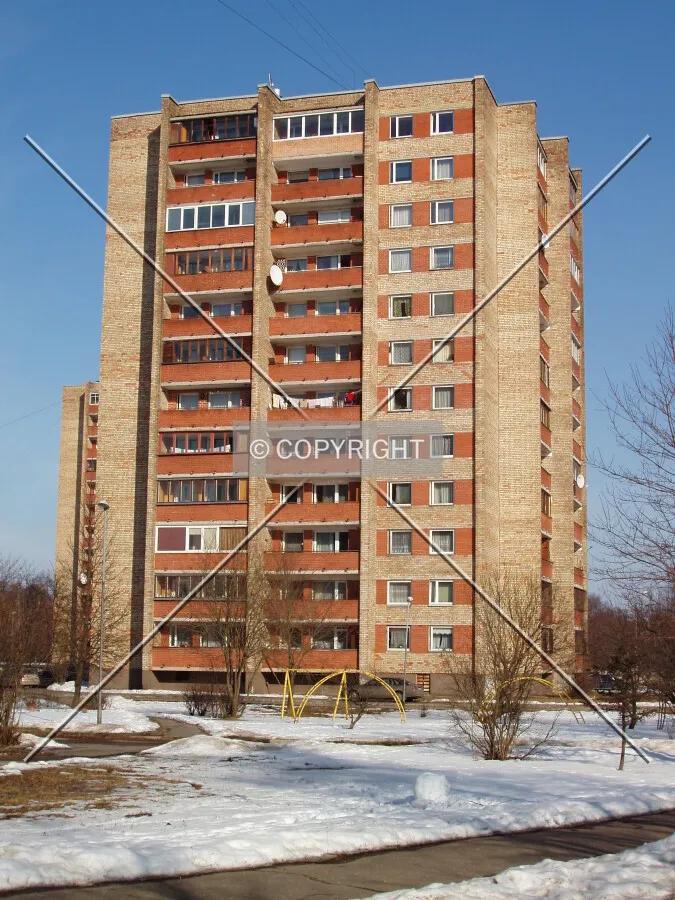 Southwest facade