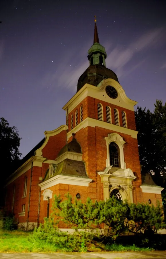 Night view against the night sky