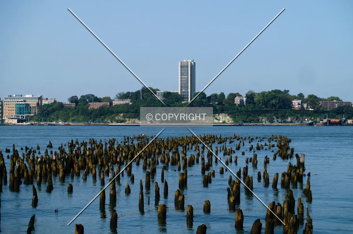 View from across the Hudson River