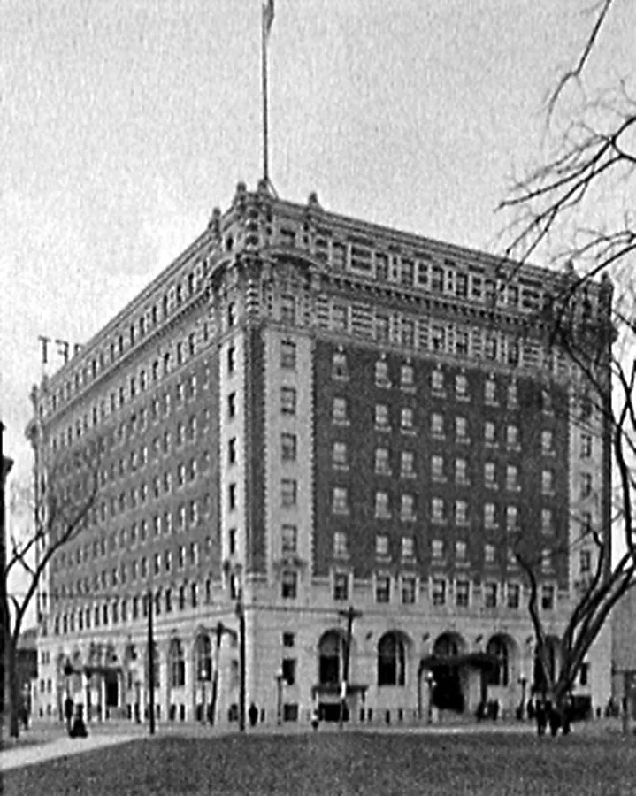 View from the northeast