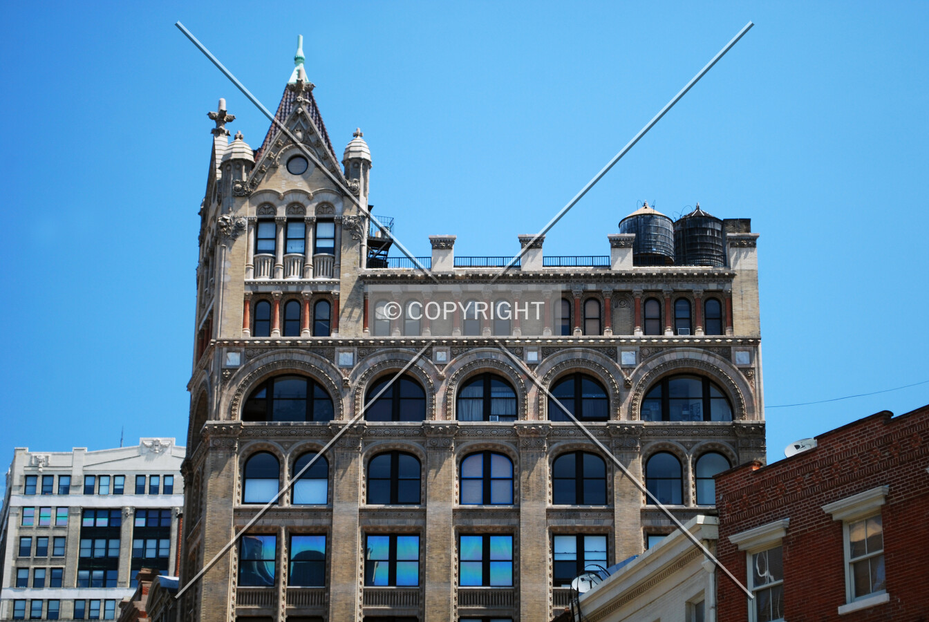 Upper floors