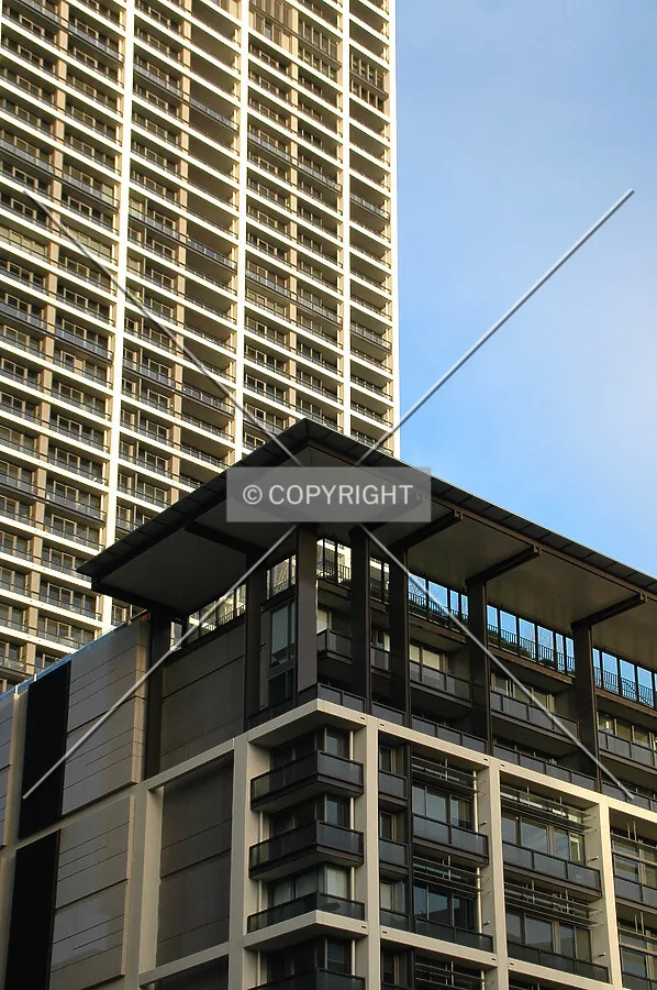 Podium and tower