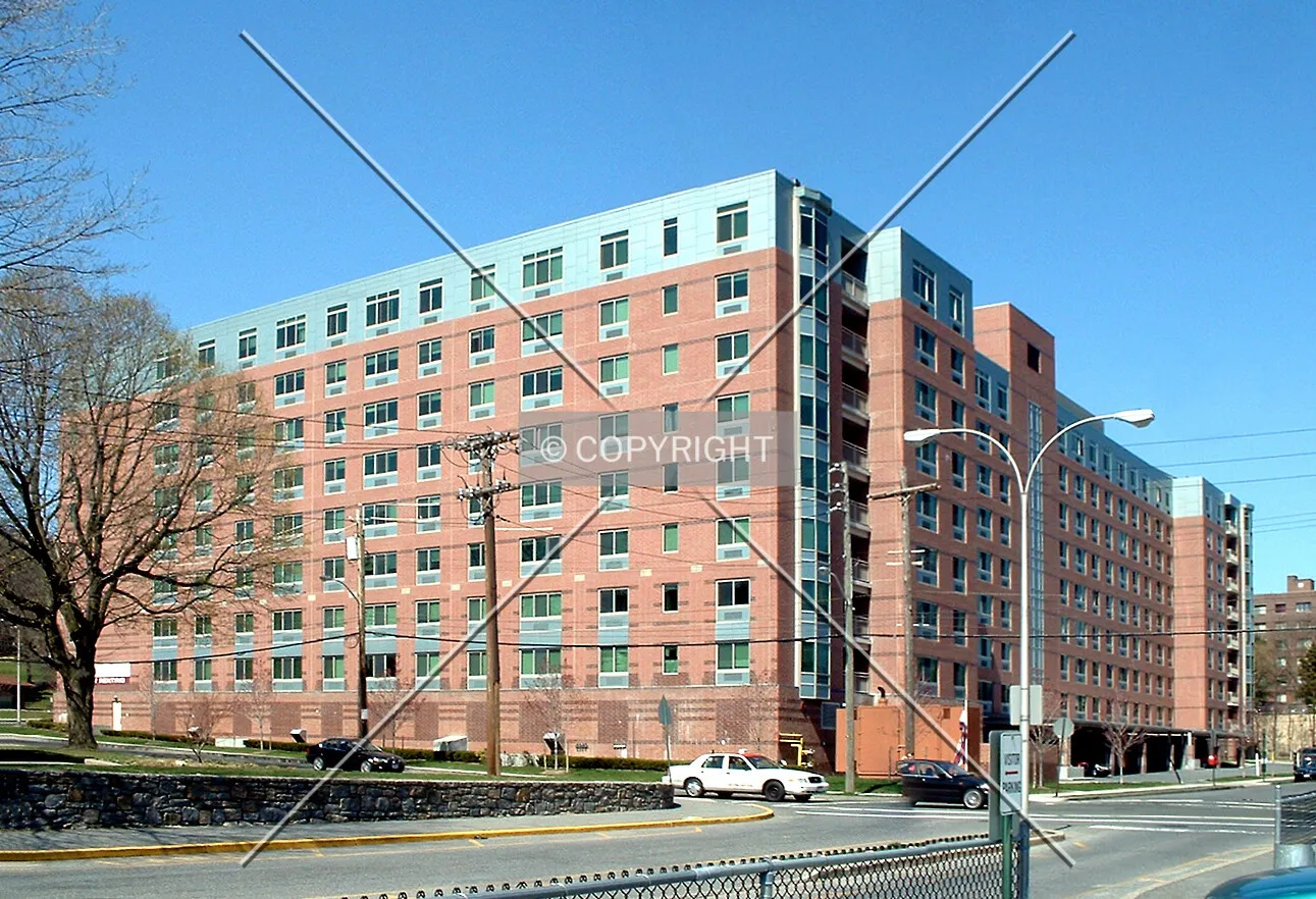 View from the east across Eastview Avenue