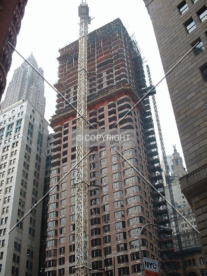View from the north standing 41 floors