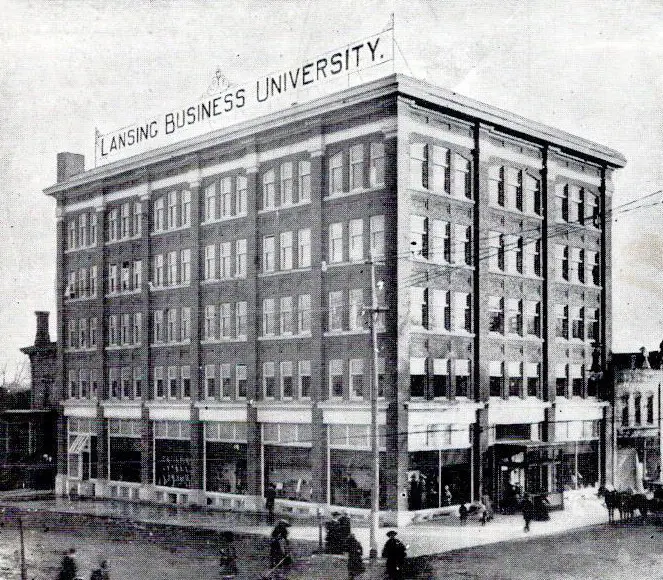 Vintage view from the northwest